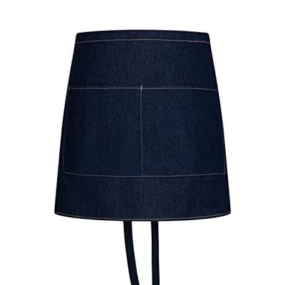 MISEMIYA - Pack van 10 - Korte schort met zak, 40 mm x 70 mm, kookschort, ref. 860, Kleur 32, 40mmx70mm