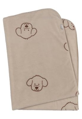 Sterntaler Couverture Douillette pour bébé de la Ferme - avec Motif intégral - Douce - en Peluche - pour Enfant - Beige