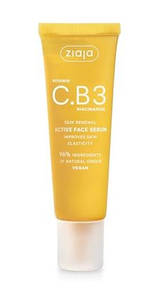 Ziaja VITAMIN C.B3 NIACINAMIDA aktivt ansiktsserum, 30 ml
