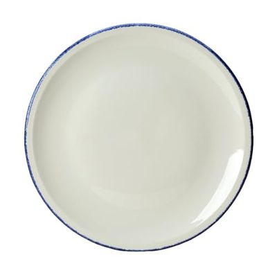 Steelite Blue Dapple Pizza/Sharing Plate 12.5inch / 32cm, Case of 6