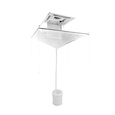 ERRECOM Ceily, Housse de Protection pour Nettoyage des Climatiseurs à Cassette et de Plafond - structure métallique réutilisable et accrochable, comprend un sac de collecte interchangeable