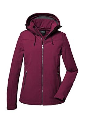 killtec Dames Softshell-jas, dark rose, 41113-000