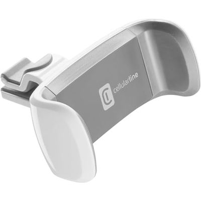 cellularline | Car Holder - Universal | Supporto Smartphone da Auto per Alette di Aerazione - Universale per Tutti i Cellulari - Rotazione a 360°