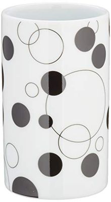 Spirella Opzetbuis - Bubbles Black Vaso 1217300, wit