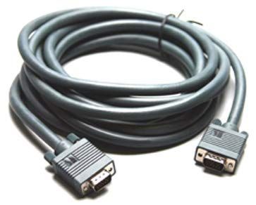 Kramer Electronics Molded 15-pin HD to 15-pin HD 15.24m cavo VGA 15,24 m Nero