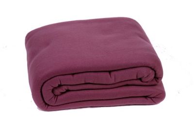 Comptoir du Linge POL26LIL Couverture Polaire 240 x 260 cm-350g/m2- Lilas