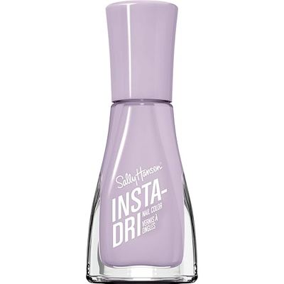 Sally Hansen Insta-Dri Nail Polish, Heather Hussle, 60 Seconds Quick Drying, Long Lasting, Streak Free, Shiny Finish, 3-in-1 Formula, Built in Base and Top Coat, 9.17ml