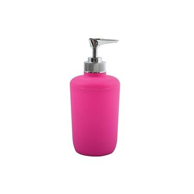 MSV 140996 Tvåldispenser i plast krom/polypropylen rosa 219C 310 ML