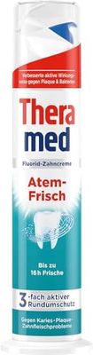 Theramed pasta de dientes dispensador de aliento fresco, 100 ml