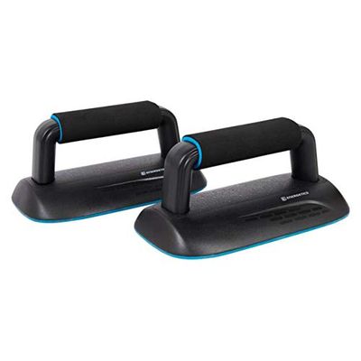 energetics Push Up Balance Bars, uniseks, volwassenen, zwart/blauw, 1 maat