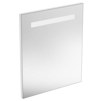 Ideal Standard 60cm Wall Mounted Bathroom Mirror With Light and Anti-Steam, T3340BH