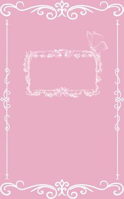 Pink vintage notebook
