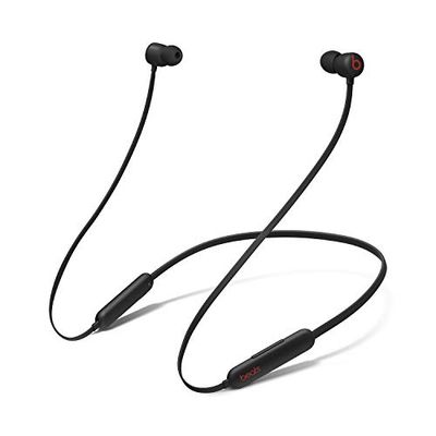 Beats Trådlösa Flex-öronsnäckor – Apple W1-hörlurschip, magnetiska öronsnäckor, Class 1 Bluetooth, 12 timmars lyssning – svart