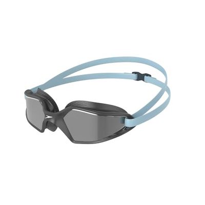 Speedo Unisex vuxna hydropuls spegel simglasögon, grå, en storlek