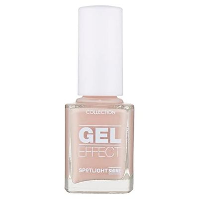 Collection Cosmetics Long Lasting Spotlight Shine Gel Effect Nail Polish Colour, 10.5ml, Iced Coffee