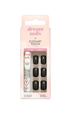 Elegant Touch Dream Nails - Black