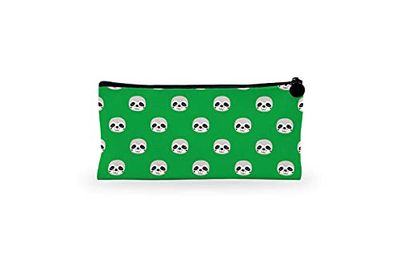 Bonamaison, Digitaal bedrukt canvas etui met ritssluiting, etui met ritssluiting, pennenzak voor school, canvas voor kinderen, jongens, meisjes, 100% katoen, uniseks, 1 stuk, 21 x 12 cm