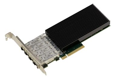 KALEA-INFORMATIQUE Carte contrôleur PCIe réseau LAN 10G Fibre SFP+ 4 Ports X722-DA4 avec Chipset Intel Confidential - 10GbE Ethernet Network Adapter X722
