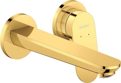 Duravit WA1070004034 - Rubinetto per lavabo, colore: Oro lucido