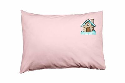 Bona Basics, Funda de cojín Decorativa, decoración del hogar, para sofá, cafetería, Tamaño: 50x35 cm, Color: Rosa Claro