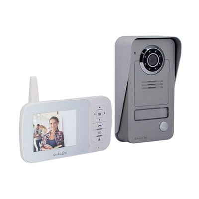 Porta-porta digital sem fios - ecrã LCD de 3,5"