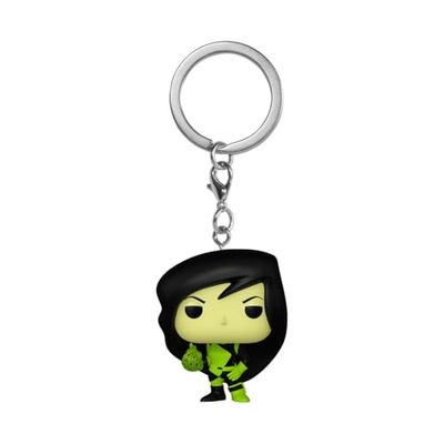 Funko Pop! Keychain: Kim Possible - Shego - Mini-Figurine en Vinyle à Collectionner Porte-clés Fantaisie - Cadeau de Noël - Idée de Cadeau - Produits Officiels - TV Fans - Mini-Figurine