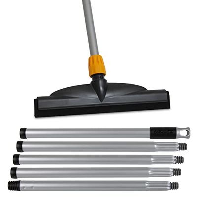 Aricasa Professional Products - cod. 317PRO/702 - Poussoir à Eau Professionnel avec Virole 35 cm avec poignée modulaire 5 pièces