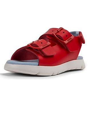 CAMPER Unisex kinderen K800495 Oruga Fw 2-Strap sandaal, rood (bright red), 25 EU