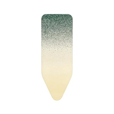 Brabantia - Ironing Board Cover C, Top Layer with Durable 2mm Foam Layer and 100% Fairtrade Cotton – Handy Design for Effortless Ironing – 124x45 cm, New Dawn