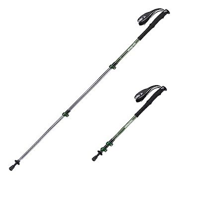 Naturehike Barras de Senderismo ultraligeras de Barras de Senderismo para Hombres y Mujeres y niños 50-135cm Barras de Senderismo de Aluminio Plegables (1 Pieza)