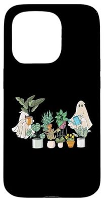 Ghosts Watering Plants Lover Plant Mom Halloween Plants Boo Case for iPhone 15 Pro