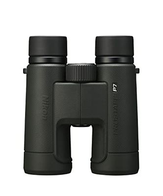 NIKON Binocolo PROSTAFF P7 10x42, Compatto, Leggero e Resistente, Impermeabile, Lenti e Prismi Rivestimento Multistrato, nero