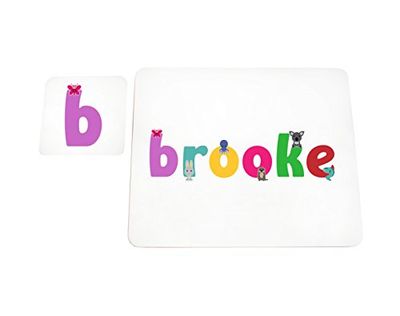 Feel Good Art lhv-brooke brillant Set de table et dessous-de-verre pour bébés et bambins
