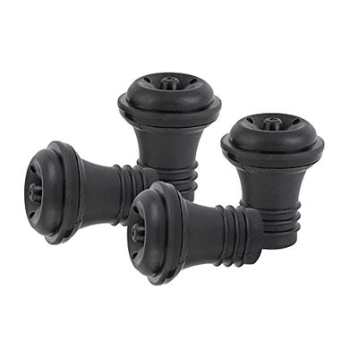 JATA HOGAR HVIN2215 Wine Stopper - Set of 4 Silicone Vacuum Stopper - Reusable - Airtight Seal - Keeps Wine Quality Longer