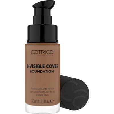 Catrice Cosmetics Base Invisible Cover, hidratar/humectar, de larga duración, matificante, natural, mate, 30 ml