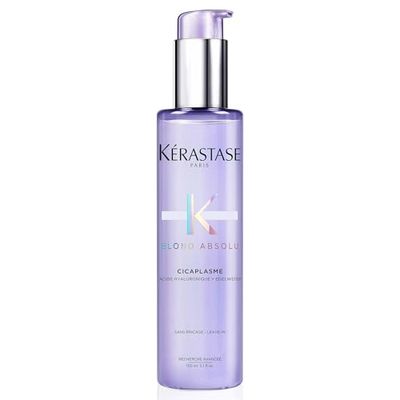 Kérastase Blond Absolu, Sérum fortalecedor para cabelo tingido e colorido, sem enxaguar, com ácido hialurónico, cicaplasme, 150 ml