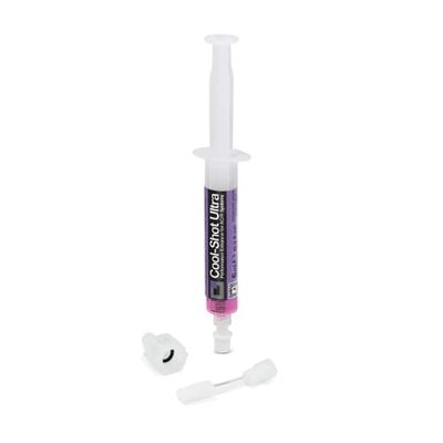 Errecom Cool-Shot Ultra, Additivo per Ripristinare l’Efficienza Originale degli Impianti di Climatizzazione e Refrigerazione, siringa da 6 mL, include adattatore 1/4 SAE
