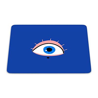 Bonamaison, Rectangle Pop Art Digital Printed Mouse Pad, Non-Slip Base, for Office and Home, Size: 22 x 18 cm