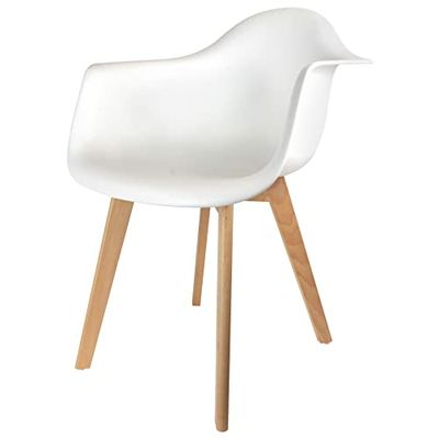 The concept factory Fauteuil Scandinave - Blanc