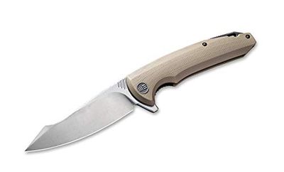 WE Knife Uniseks 617F zakmes voor volwassenen, kaki, 22.1
