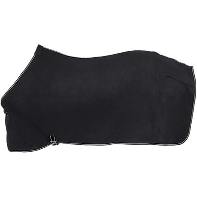 Tough 1 Zachte fleece deken voering/laken, zwart, medium