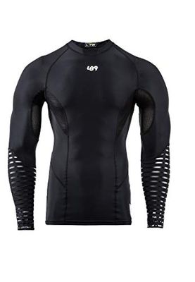 LB9 Rashguard Rash Guard Compressie Lange Mouwen Shirt Unisex - Volwassenen