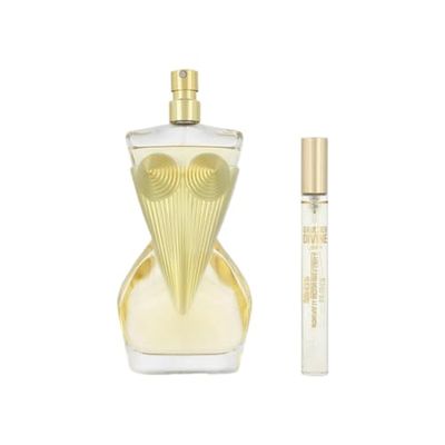 JPG DIVINE Set : Eau de toilette en spray 100 ml + EDP 10 ml