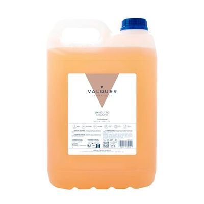 Valquer Professional Shampoo pH Neutral Revitalising with Shine and Pro-Vitamin B5 Hair Salon Shampoo - 5000 ml