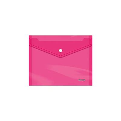 Dohe — Busta Spilla in polipropilene, formato A5, colore: rosa