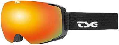 TSG Two Goggle - Maschera da Sci/Snowboard, per Adulti, Unisex, Colore: Nero