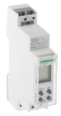 Schneider CCT15854 programmeerbaar digitaal tijdschema SWITCHES 24H/7D 18MM 1 CHAN, wit