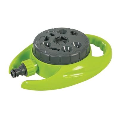 Silverline 718693 Irrigatore con 9 modelli di spruzzatura, Ø 110 mm