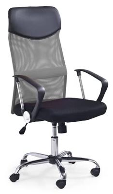 TOP E SHOP Topeshop KRZESŁO Nemo SZARE Office/Computer Chair Padded Seat Mesh Backrest
