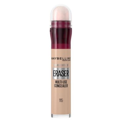 Maybelline New York Instant Eraser, Colour Correcting Concealer Duo, Counteracts Redness, for a Natural Soft-Focus Finish, Dermatologist Tested